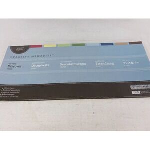 Creative Memories DISCOVER TITLES Stickers‎ 4 Sheets Great Lengths New